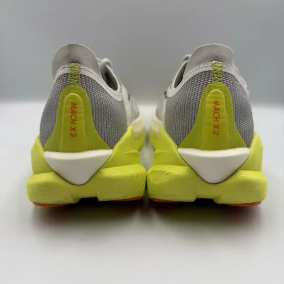 Hoka One One Mach X 2 Men's Size 11.5D Gray Athletic Running Shoes 1155119 FCT - Picture 5 of 8